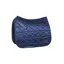 WeatherBeeta Satin Luxe Air-Tec Quilted Dressage Saddle Pad - Navy