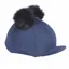 Shires Double Pom Pom Hat Cover - Navy