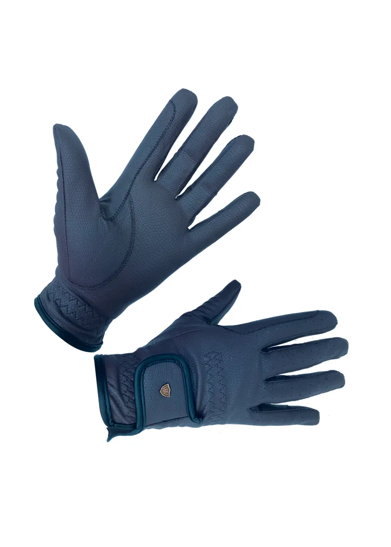 Woof Wear Competition Riding Glove - Navy