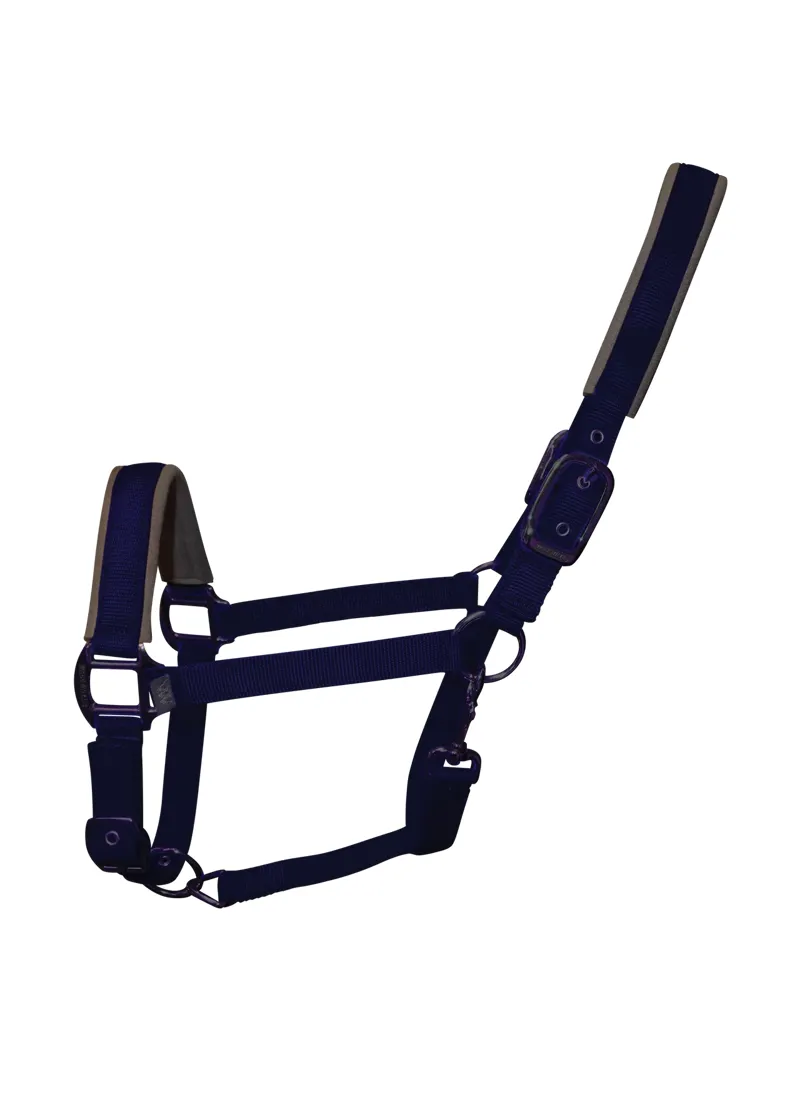 Woof Wear Contour Head Collar - Navy