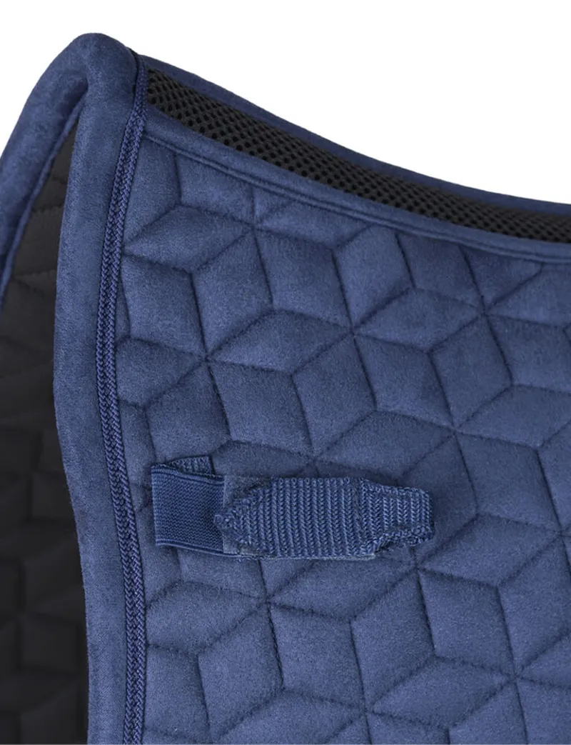 WeatherBeeta Suede Elite Air-Tec All Purpose Saddle Pad - Navy-1