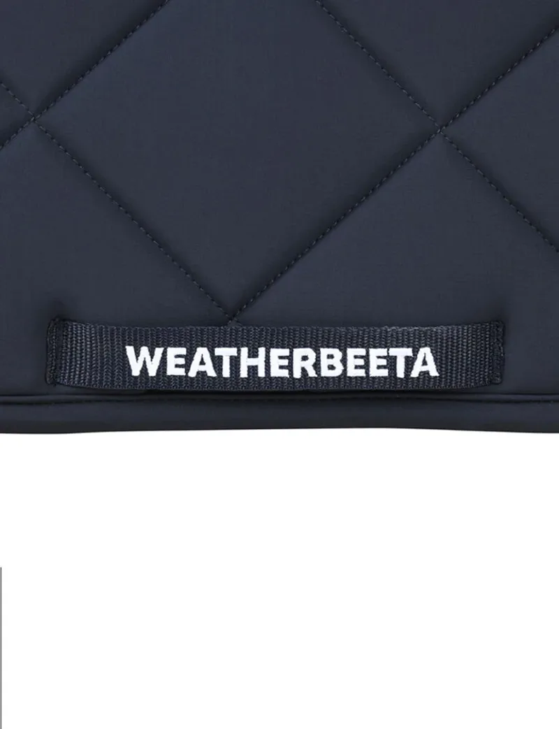WeatherBeeta Soft Shell Pro 3D Air-Tec Dressage Saddle Pad - Navy-3