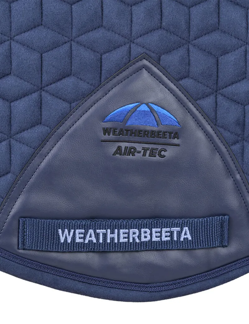 WeatherBeeta Suede Elite Air-Tec All Purpose Saddle Pad - Navy-2