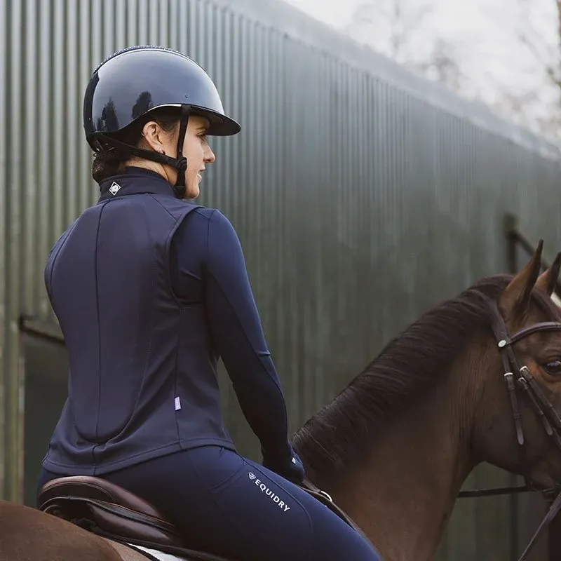 Charles Owen Eclipse Back Protector Gilet - Navy-6