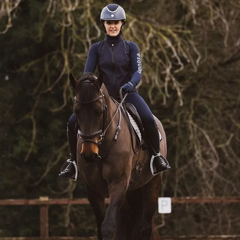 Charles Owen Eclipse Back Protector Gilet - Navy-7