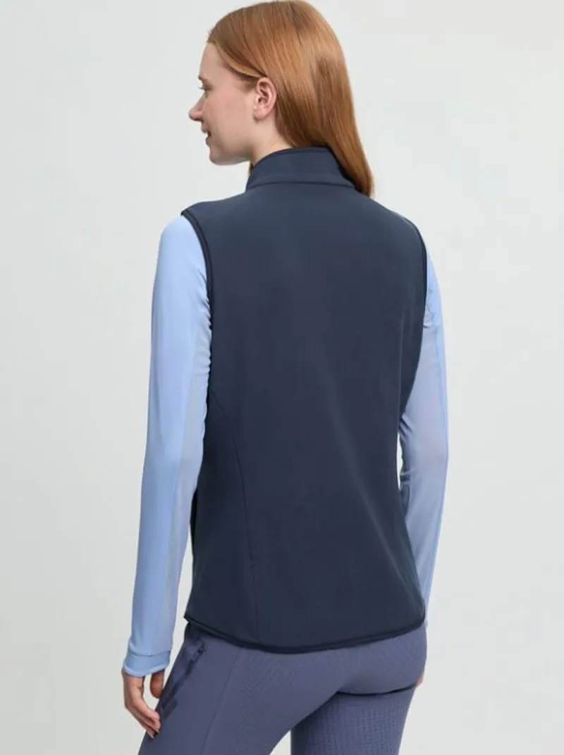 LeMieux Roberta Fleece Gilet - Navy-1
