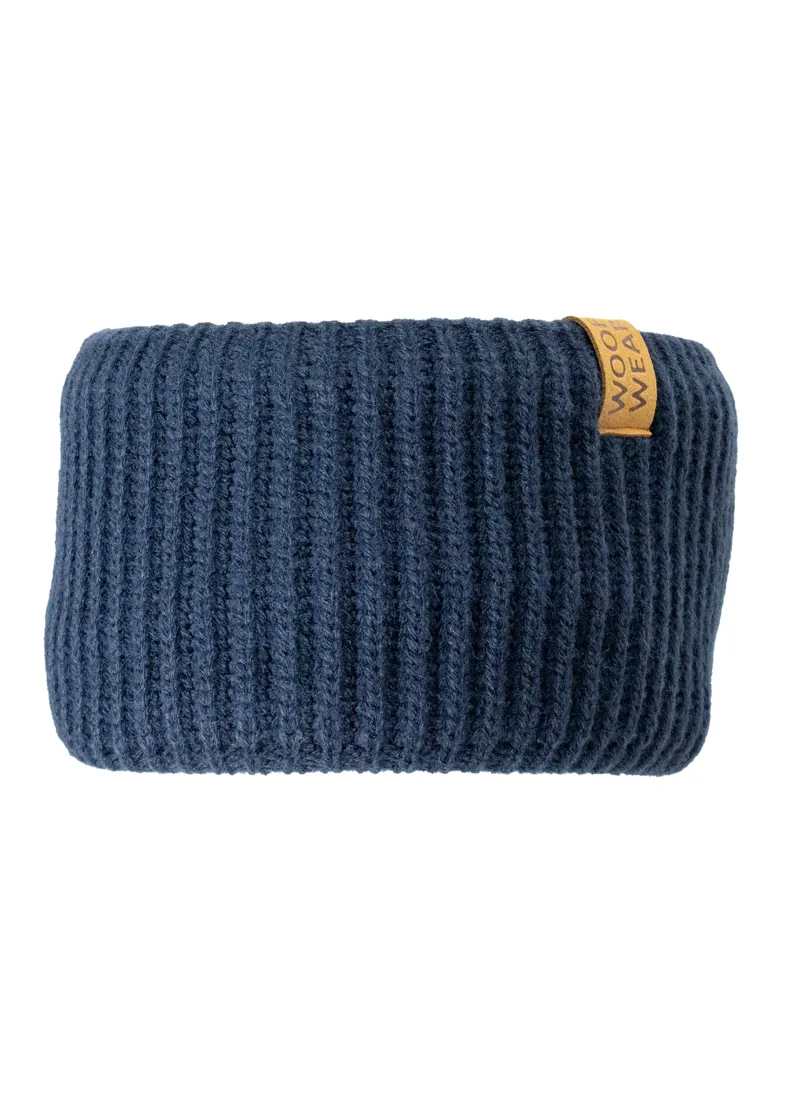 Woof Wear Ribbed Headband - Navy 