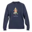 Shires Winnie and Me Ladies Festive Sweatshirt - Navy