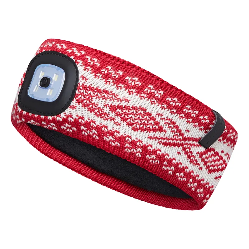 Equi Light Nordic Head Torch Headband - Red/White