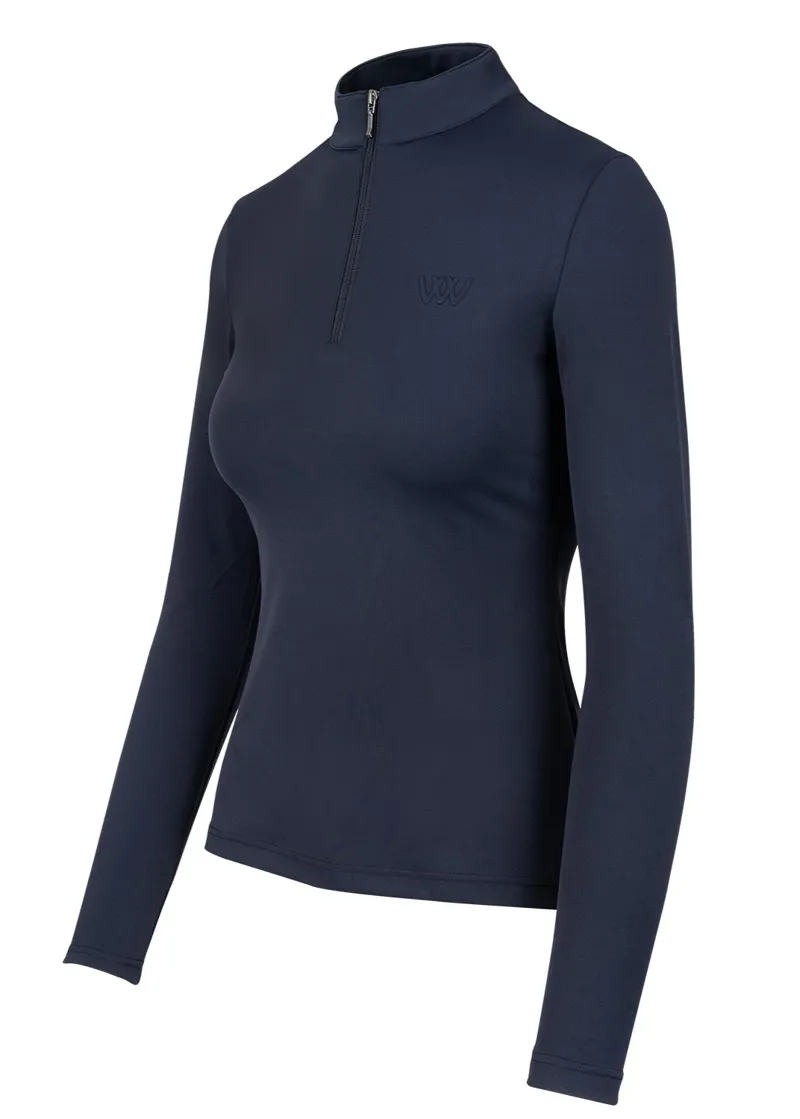 Woof Wear Women's Long Sleeve Tech Base Layer - Navy