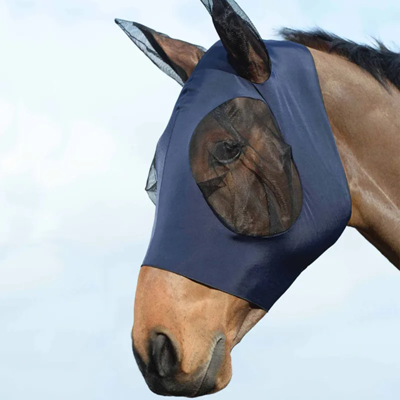 WeatherBeeta Stretch Bug Eye Saver with Ears - Navy/Black