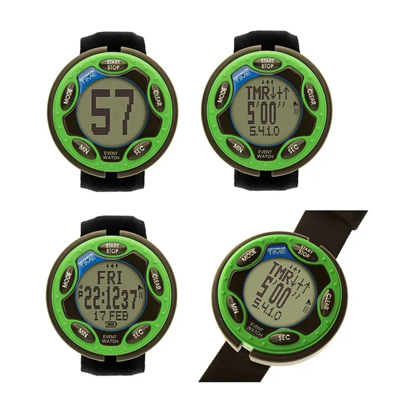 Optimum Time OE Series 14R Rechargeable Event Watch - Green-1