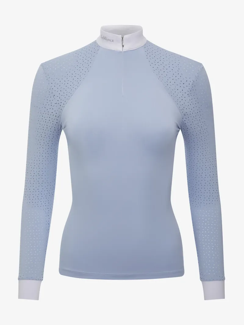 LeMieux Olivia Ladies Long Sleeve Show Shirt - Mist