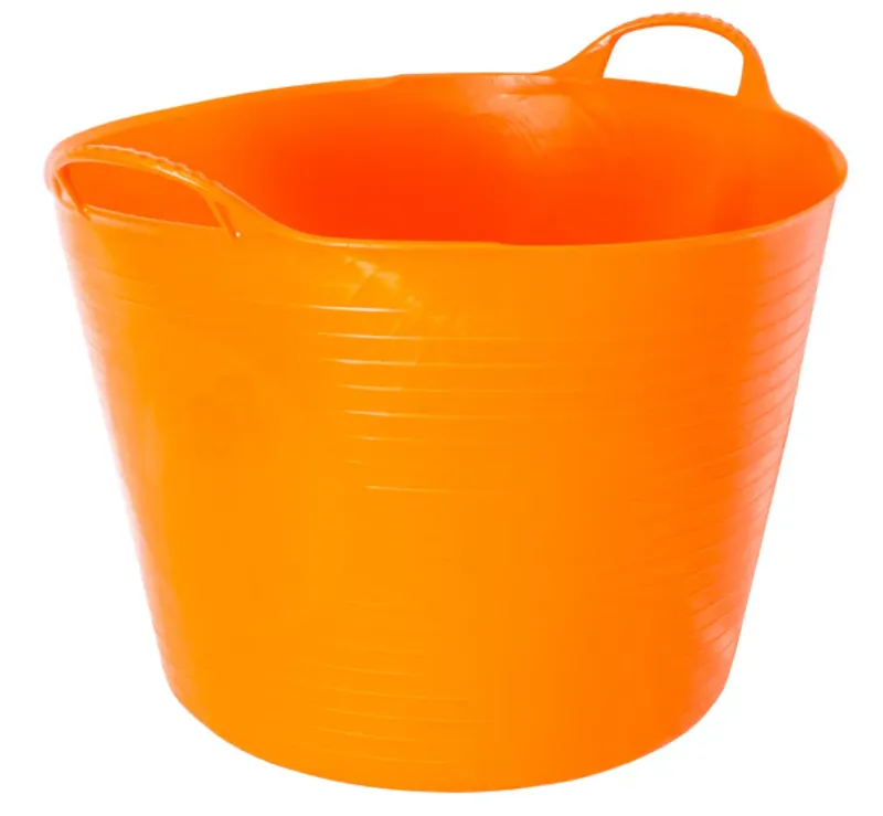 Red Gorilla Flexible Large Tub 38L - Orange