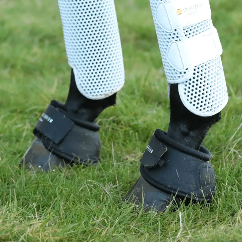 Equilibrium Tri-Zone Over Reach Boots - Black-1