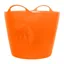 Red Gorilla Tubtrug Flexible Medium 26L Bucket - Orange