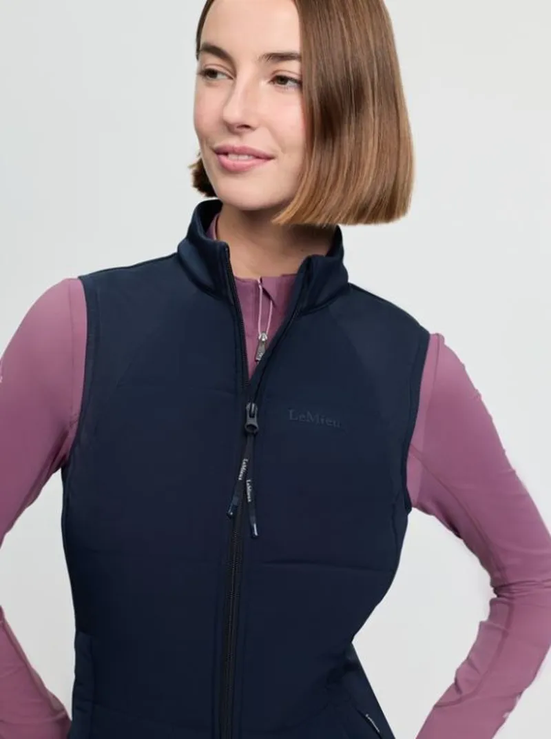 LeMieux Pamela Gilet - Navy-1