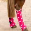 Supreme Products Dotty Fleece Boots - Paradise Pink