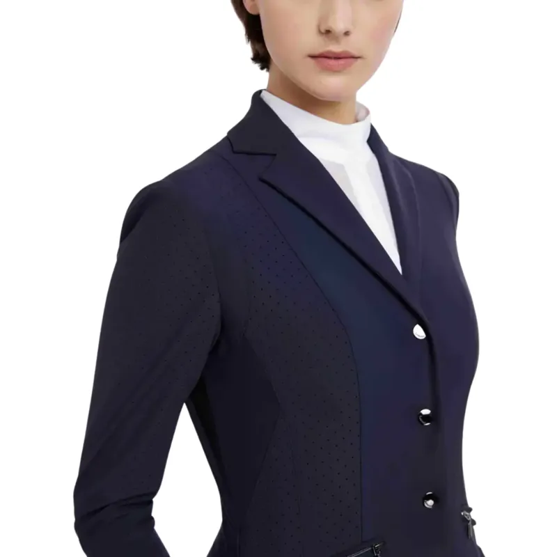 LeMieux Ladies Jessica Mesh Show Jacket - Navy-2