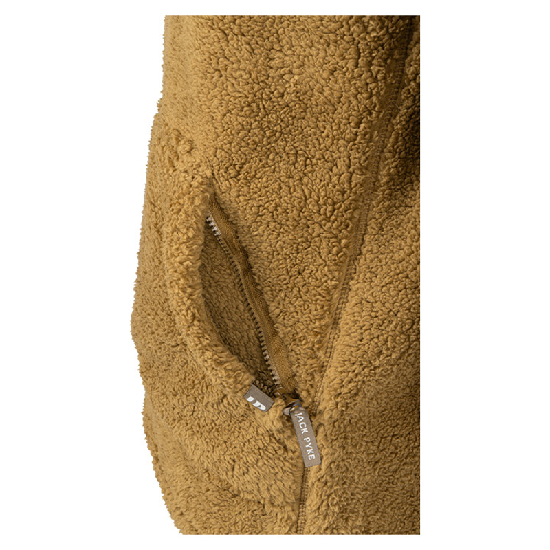 Jack Pyke Sherpa Fleece Gen 2 Hoodie - Camel-5