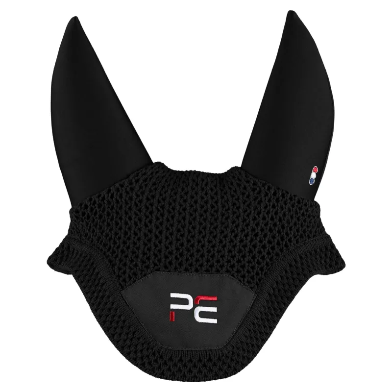 Premier Equine Acoustic Ear Bonnet - Black