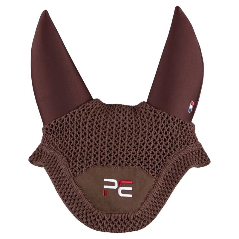 Premier Equine Acoustic Ear Bonnet - Dark Brown