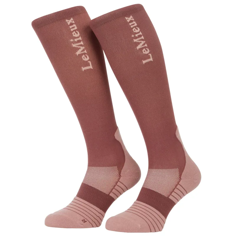 LeMieux Performance Socks - Rosewood