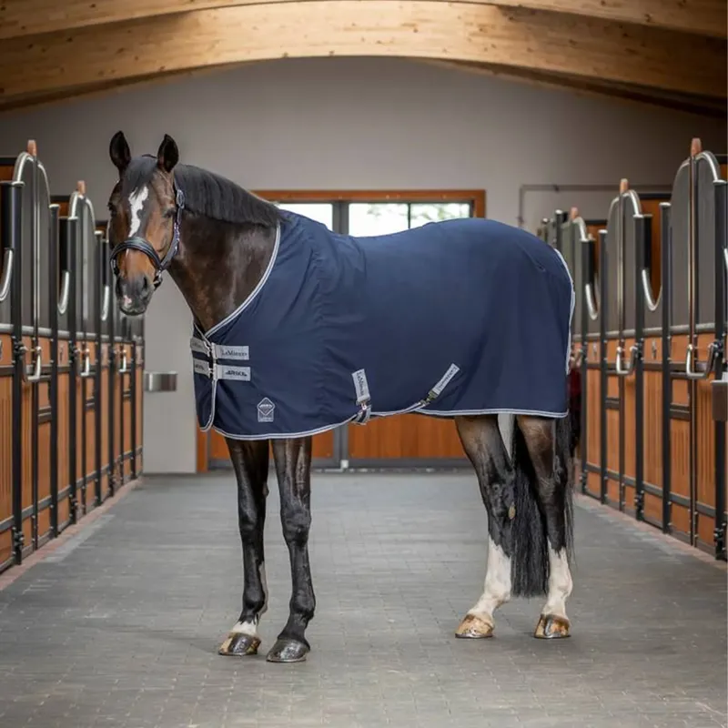 LeMieux Arika Stable Sheet - Navy-1