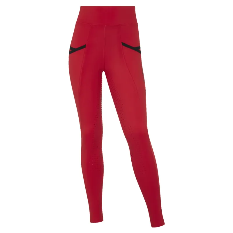 LeMieux Young Rider Orla Pull On Breeches - Chilli-1