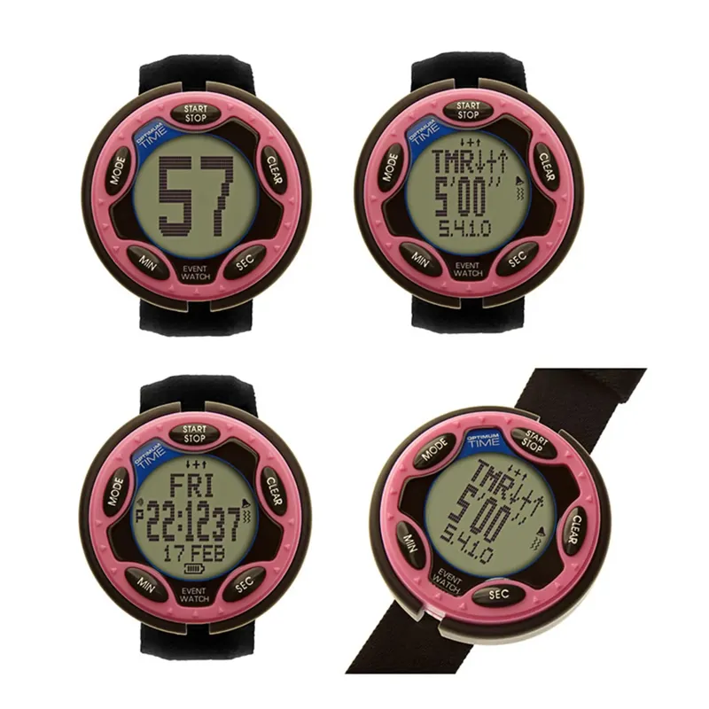 Optimum Time OE Series 14R Rechargeable Event Watch - Pink-2