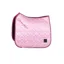WeatherBeeta Satin Luxe Air-Tec Quilted Dressage Saddle Pad - Soft Pink
