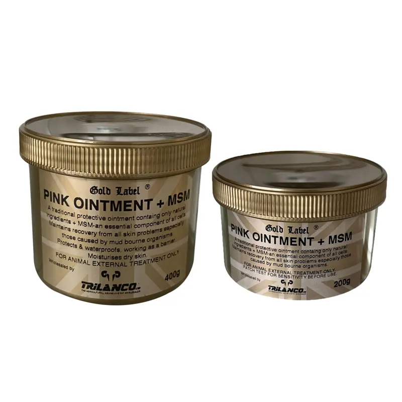 Gold Label Pink Ointment + MSM - 400g