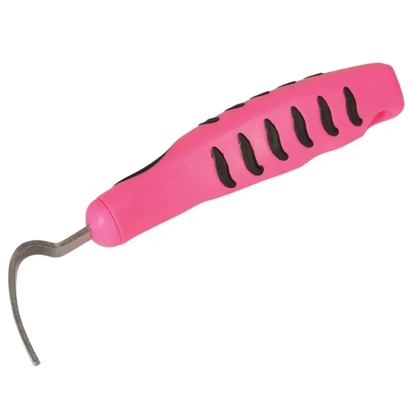 Hy Equestrian Vivid Hoof Pick - Pink