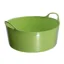 Red Gorilla Tubtrug Flexible Small Shallow 15L Bucket - Pistachio