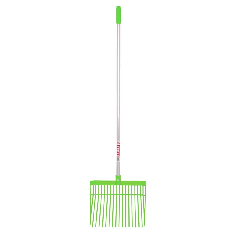 Red Gorilla Straight Handle PC Medium Bedding Fork - Pistachio