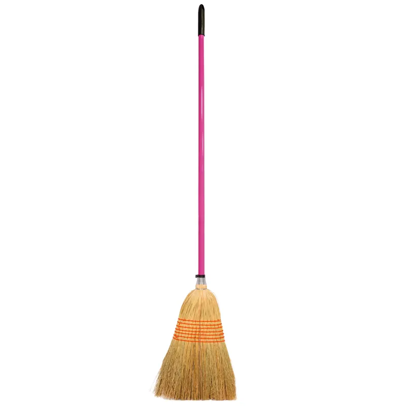 Red Gorilla Large Corn Broom - Pink