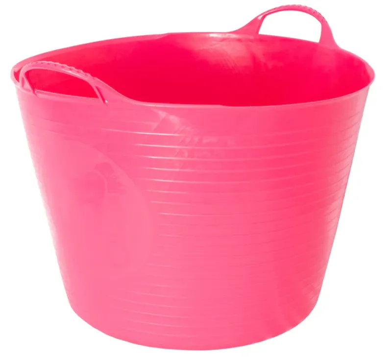 Red Gorilla Flexible Large Tub 38L - Pink