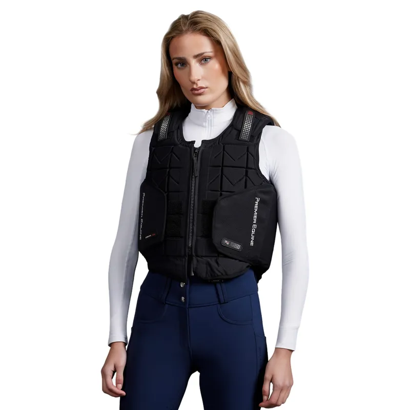 Premier Equine Action Flex Body Protector - Black-2