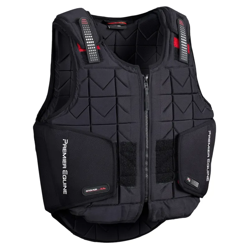 Premier Equine Action Flex Childrens Body Protector - Black