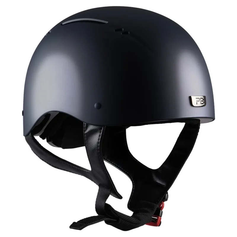 Premier Equine Artemis Gloss Jockey Skull - Midnight Navy