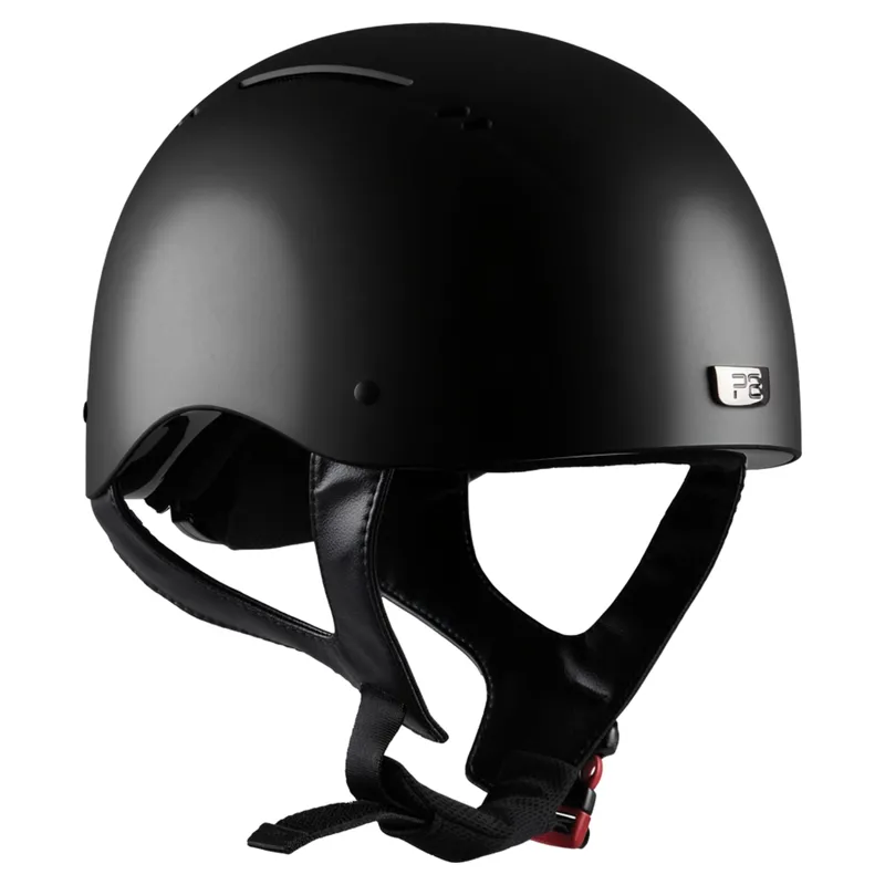 Premier Equine Artemis Gloss Jockey Skull - Space Black
