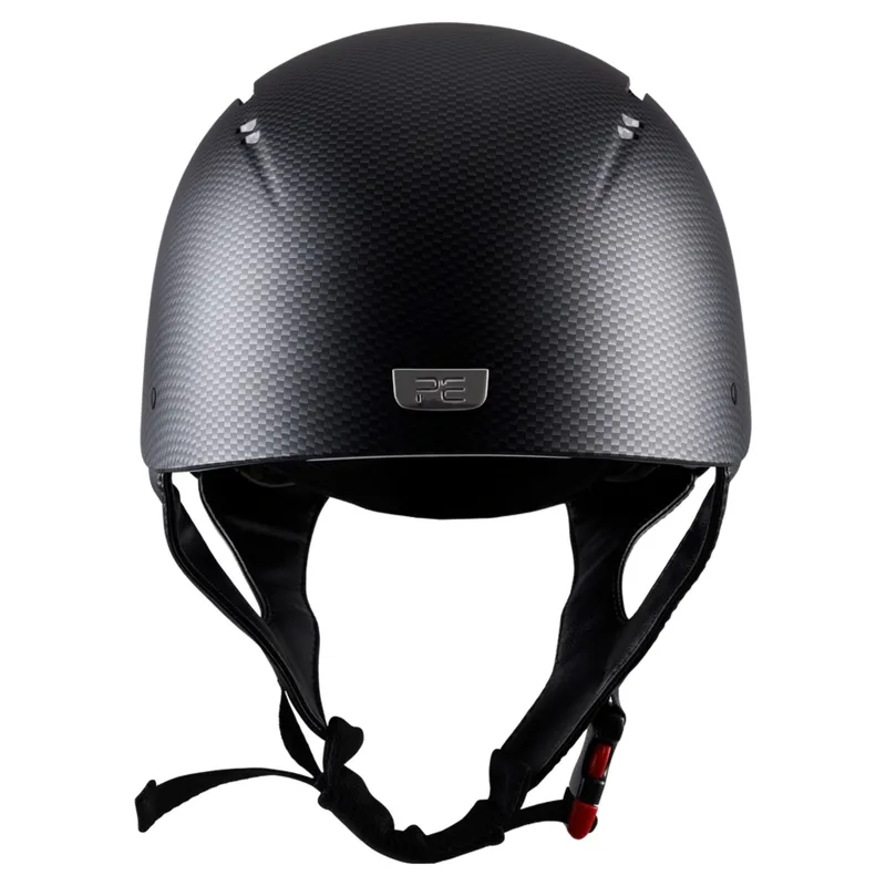 Premier Equine Artemis Matte Jockey Skull - Carbon Shield Black-1