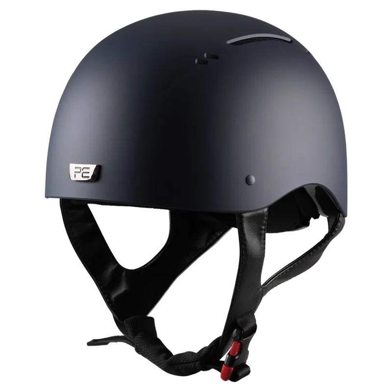 Premier Equine Artemis Matte Jockey Skull - Midnight Navy-1