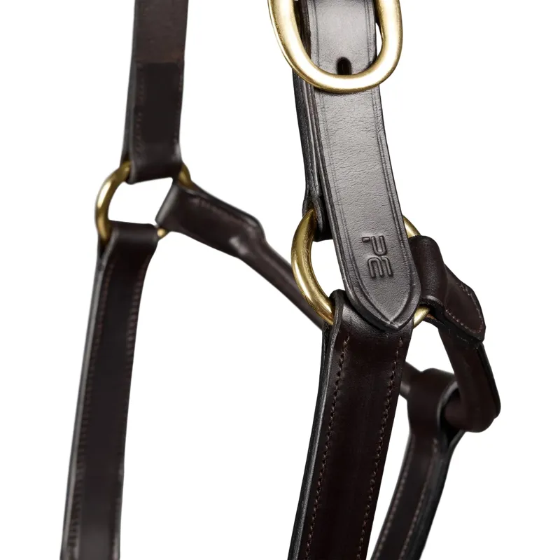 Premier Equine Yearling Headcollar 1 inch - Dark Havana-2