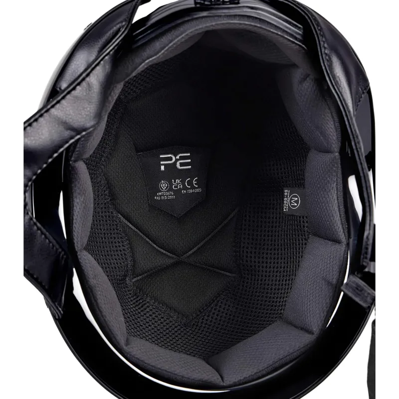 Premier Equine Jockey Skull Cap F20 Liner - Black-2