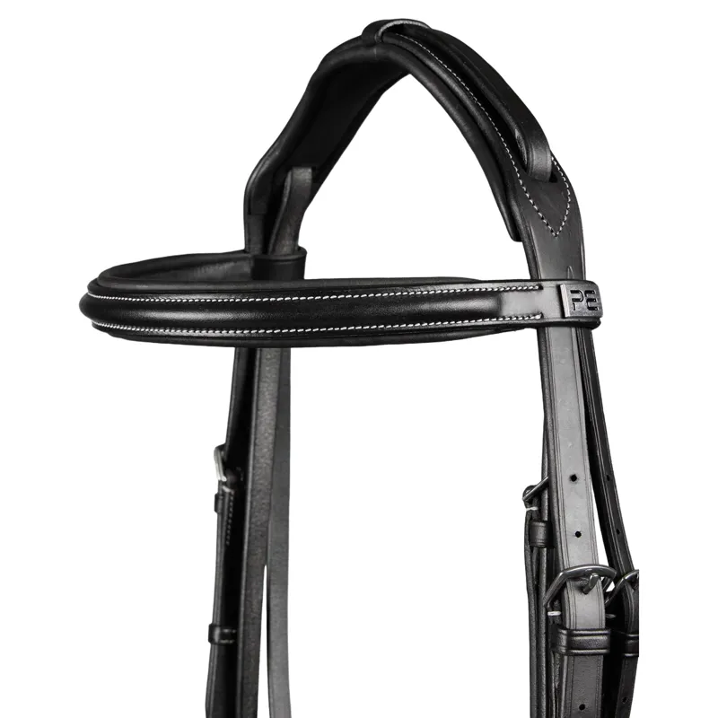 Premier Equine Pro Elevator Bridle - Black-1