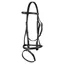 Premier Equine Raised Jumping Bridle with Flash Noseband - Black