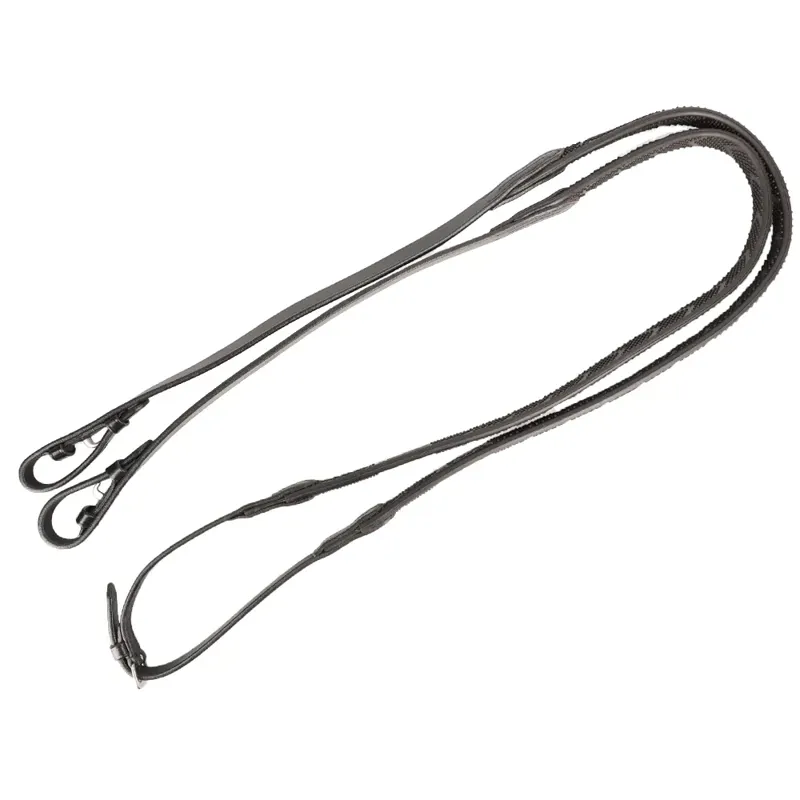 Hy Equestrian ProPresicce Bio Grip Reins - Black