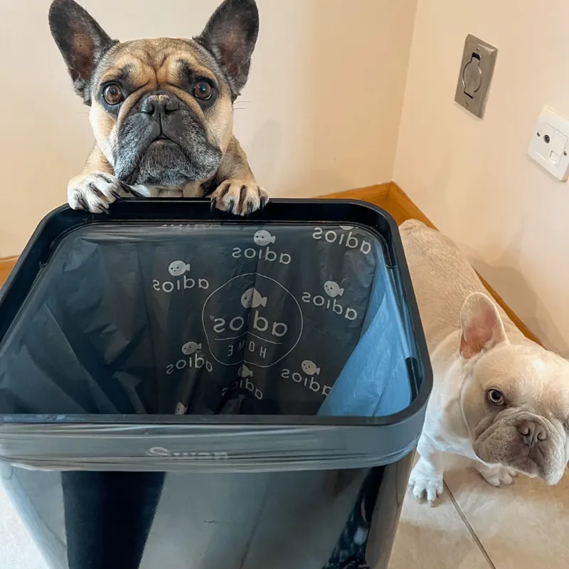 Adios Compostable Tie Handle 30L Bin Liners - Single Roll 20 Bags-4