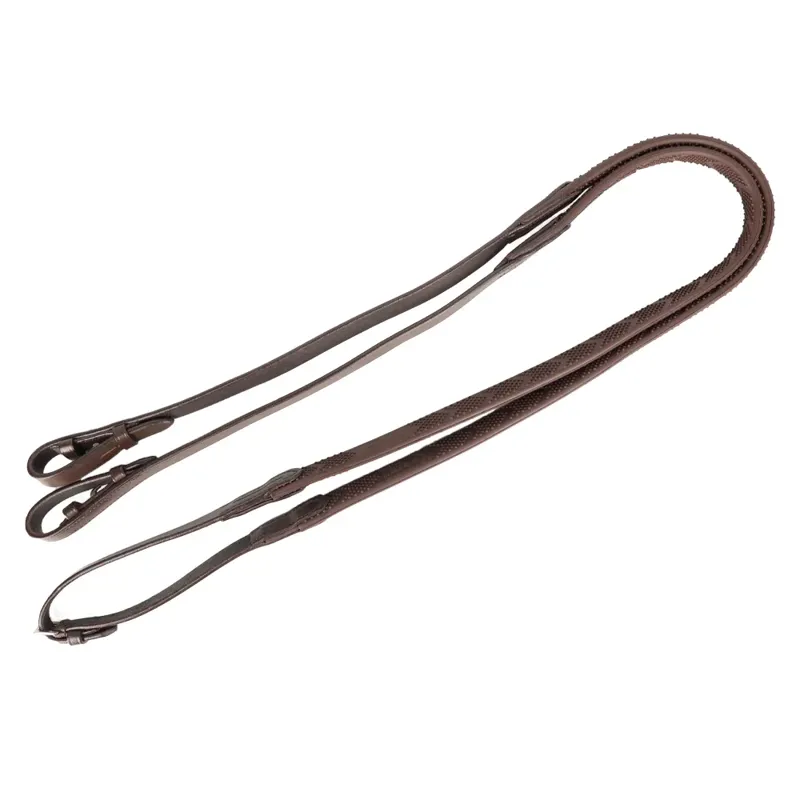 Hy Equestrian ProPresicce Bio Grip Reins - Brown